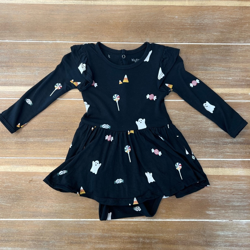 Kyte Baby Long Sleeve Twirl Bodysuit Dress
